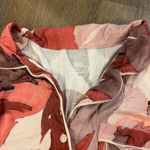 Stars Above Floral Pajama Set